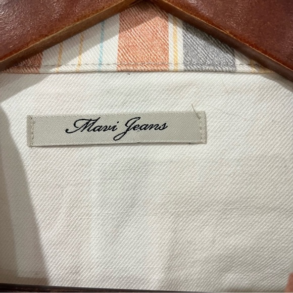 Mavi denim style material long sleeve size large - Picture 5 of 11